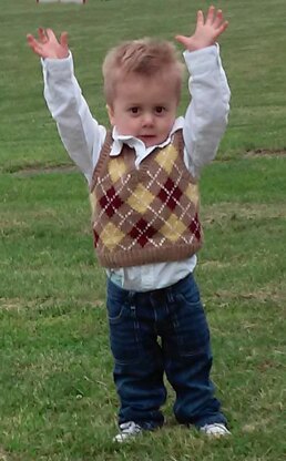 Toddler Argyle Sweater Vest