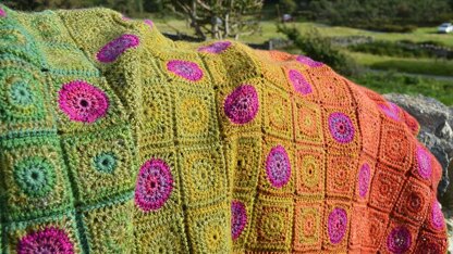 Foxgloves Crochet Blanket Pattern Book