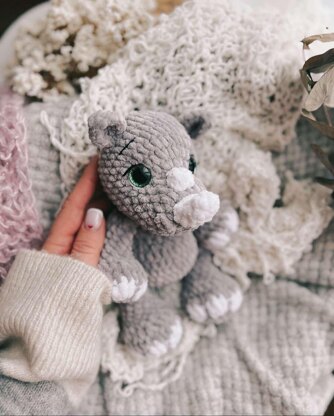 Plush Rhino toy
