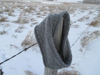 Winter Chill Reversible Cowl and Scarf