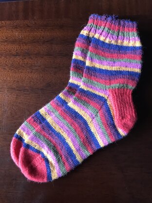 Socks for Claudia - Skoosh Socks Cuff Down.