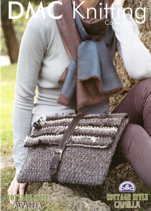 Clutch Bag in DMC Cottage Style Agatha and Camilla - 15156L/2