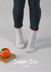 Aiden Socks - Knitting Pattern For Women in Debbie Bliss Toast