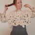 Boho Crochet Lace Oversized Sweater