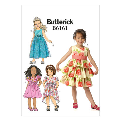 Butterick Children's/Girls' Dress B6161 - Sewing Pattern