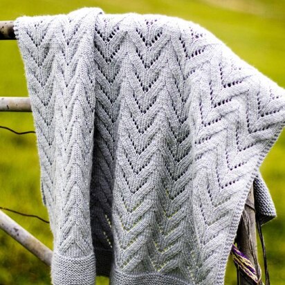 Twisty Lace Blanket