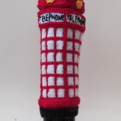 Telephone Box Wine Bottle Cover