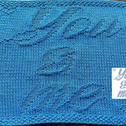 Nr. 813 You and Me Valentine 65 stitches - knitting pattern