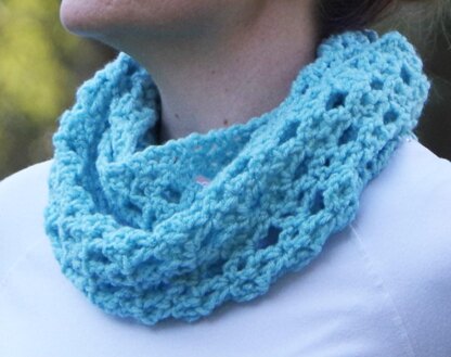 Diamond Lace Infinity Scarf for Girls and Ladies