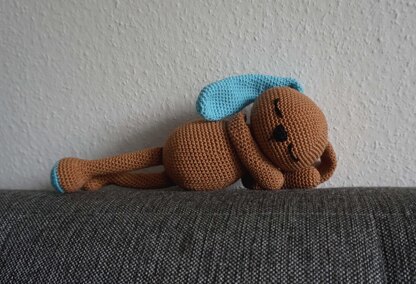 Crochet Pattern sleeping Bunny Bella!