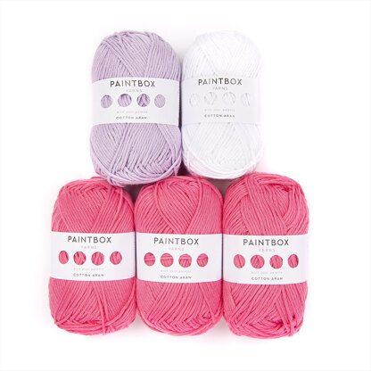 Paintbox (Cotton Aran) & hook bundle