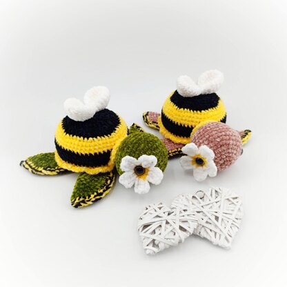 Amigurumi Bee turtle