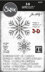 Sizzix 3-D Impresslits Embossing Folder - Snowflake by Tim Holtz