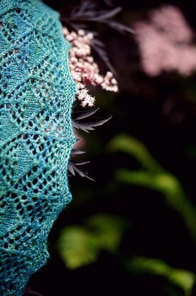 Rosemarie's Garden Shawl