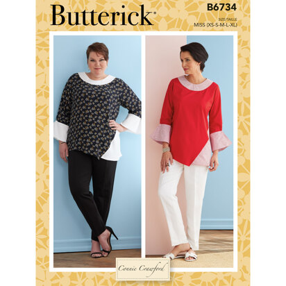 Butterick Misses' & Women's Top B6734 - Sewing Pattern