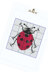 Seven Spot Lady Bug  in DMC - PAT0681 -  Downloadable PDF