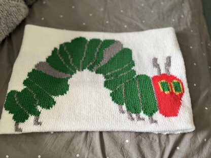 Very Hungry Caterpillar Baby Blanket