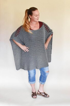 Rainy Daze Oversized Poncho