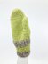 Easy Striped Wool Hand Mittens