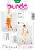 Burda Style Trousers Sewing Pattern B7062 - Paper Pattern, Size 10-22