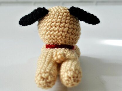 Leo the Pug Puppy Dog Amigurumi