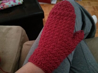 Easy Crochet Mittens