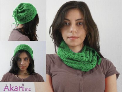 2 in 1 cowl and beanie crochet pattern_ L07