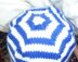Stripey kids beanie