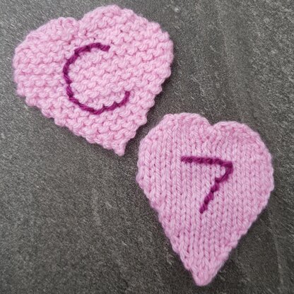 Little Knitted Hearts