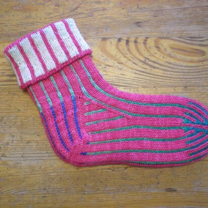 Pinstripe DK Socks 389