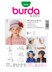 Burda B9496 Style Caps & Hats Sewing Pattern