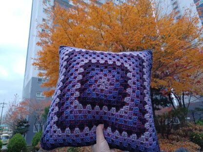 Blueberries Bouquet Granny Cushion