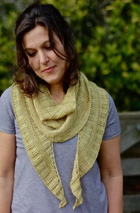 Rattan Shawl Knitting pattern by Libby Jonson | Knitting Patterns ...