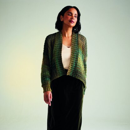 Sirdar 10720 Evergreen Edge to Edge Cardigan PDF