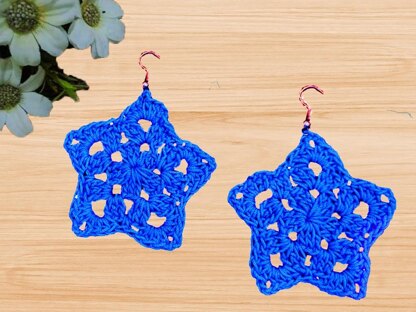 Crochet star earringsCrochet Mini Heart Pattern – PDF + Video Tutorial