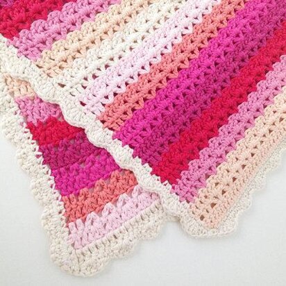 Striped Baby Blanket