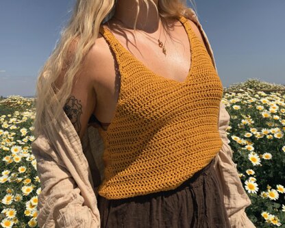 Crochet tank top