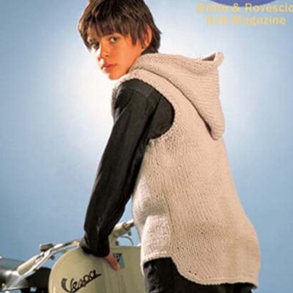 Matt Man's Gilet in Adriafil Charme - Downloadable PDF