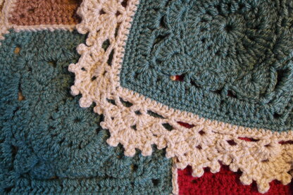 Willow square blanket