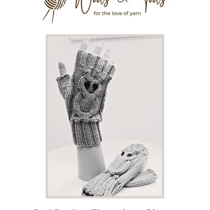 Owl Pacino Fingerless Gloves