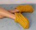 Ladies Simple Super Chunky Slippers Circular