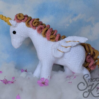 Winged Unicorn Or Horse Knitting Pattern Snoo's Knits