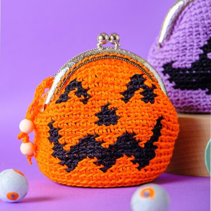 Halloween crochet purse set "Witch's picks"