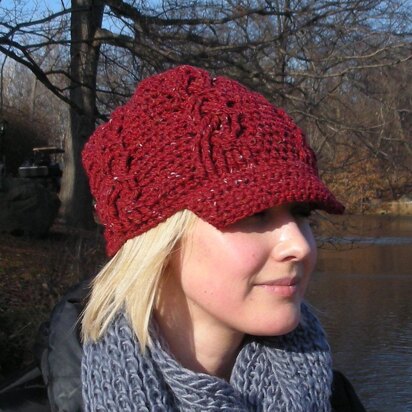 Suzanne's Brimmed Hat to Crochet