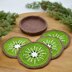 Kiwi Slices Coaster Set