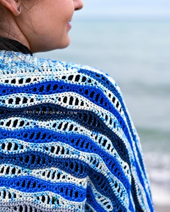 Frosted Waves Cardi