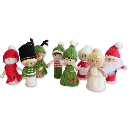 Santa's Grotto Finger Puppets