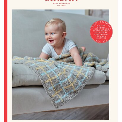 Blanket in Snuggly Bouclette in Sirdar Snuggly - 5258 - Downloadable PDF