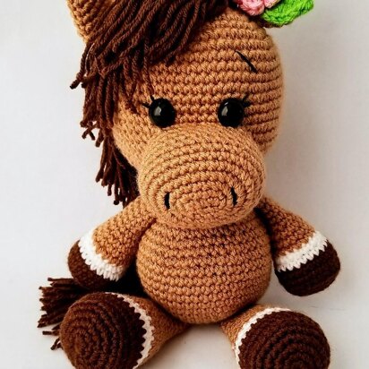 Pretty Crochet Horse