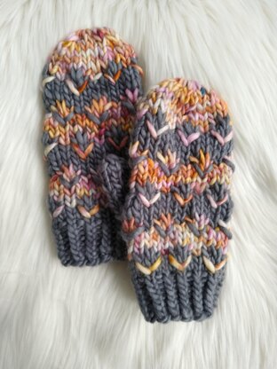 Pomona Mitts (Super Bulky ONLY)